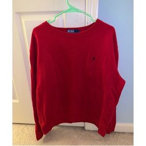 Ralph Lauren Polo Red Sweatshirt